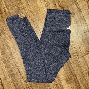 Lorna Jane Heather Grey Thermal High Waisted Leggings